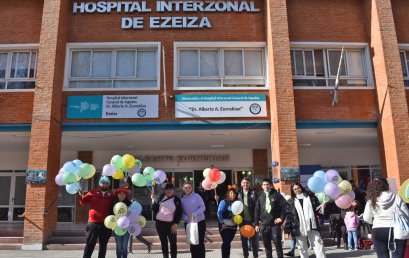 La UPE en la celebración del Día de la Niñez en el Hospital Eurnekian