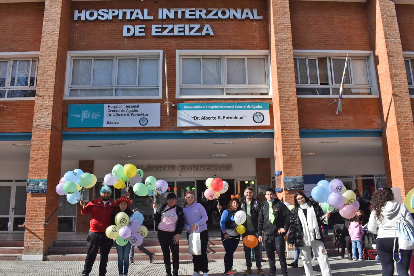 La UPE en la celebración del Día de la Niñez en el Hospital Eurnekian