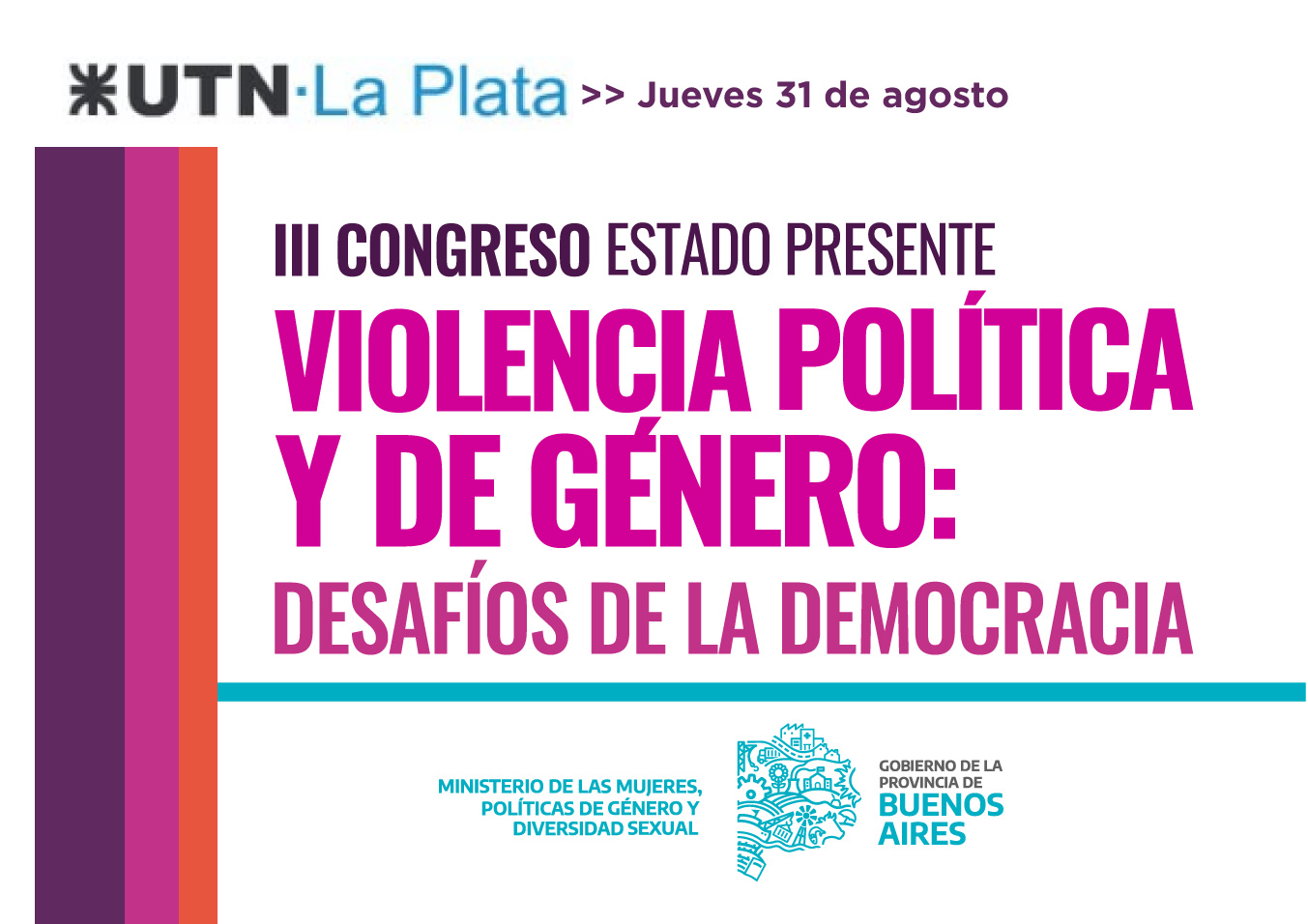 UPE en el III Congreso-Estado Presente Violencia Política y de Género: Desafíos de la Democracia