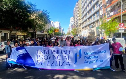 La UPE participó de la Marcha Federal por la Universidad Pública