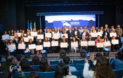 Colación de grado en Tres Arroyos: nuevos licenciados en Logística de la UPE y UPSO