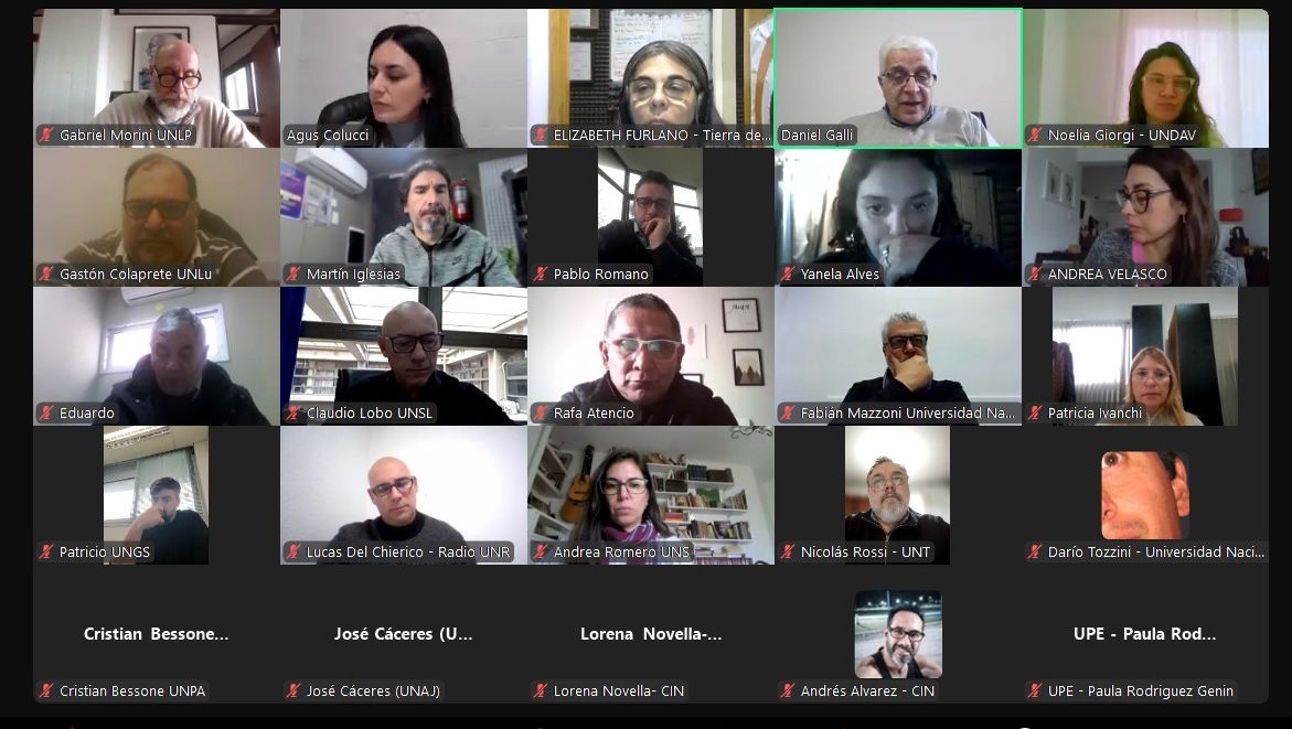 La UPE participó del Plenario de la Red ARUNA