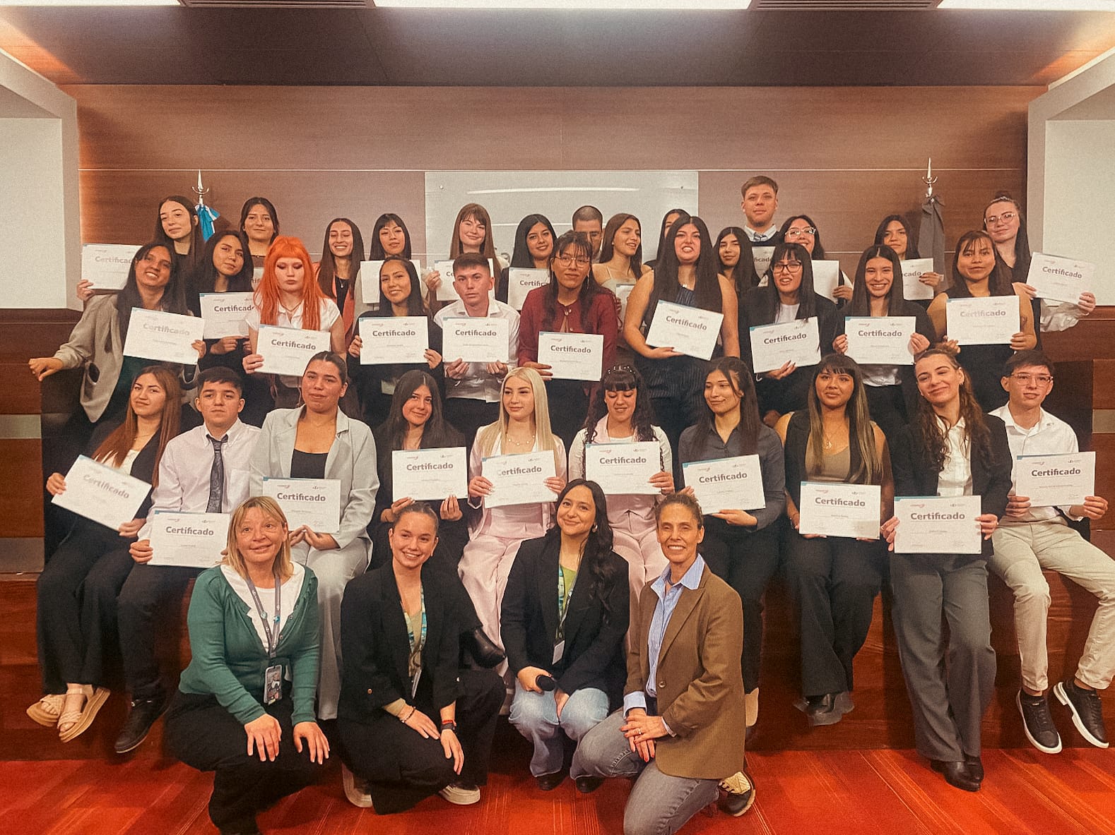 Acto de Colación del Prog. de Formación en Gestión y Administración Aeroportuaria