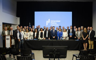 la UPE presente en el Plenario Extraordinario de Rectoras y Rectores del CIN