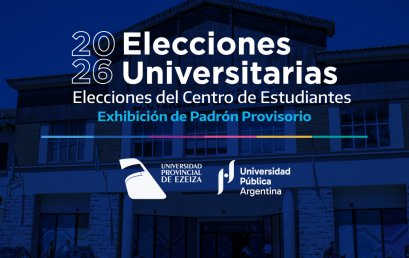 Elecciones Centro de Estudiantes UPE – Padrón Provisorio
