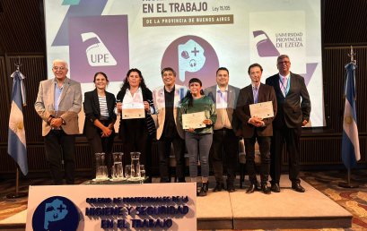 La UPE participó del cierre del Mes de la Higiene y Seguridad en PBA