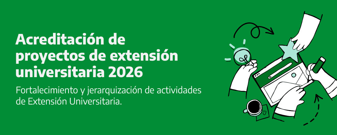Banner Proyectos de Ext Acreditacion de proyectos de extension 2026