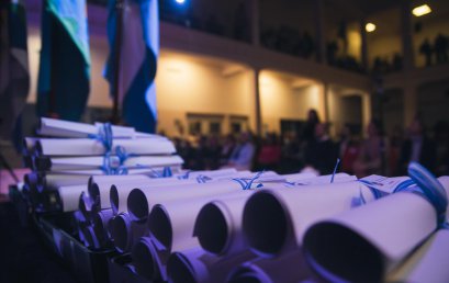 La UPE celebró su primera Colación de Grado y Pregrado del año